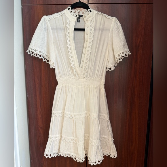 White Eyelet Dress - Picture 1 of 3